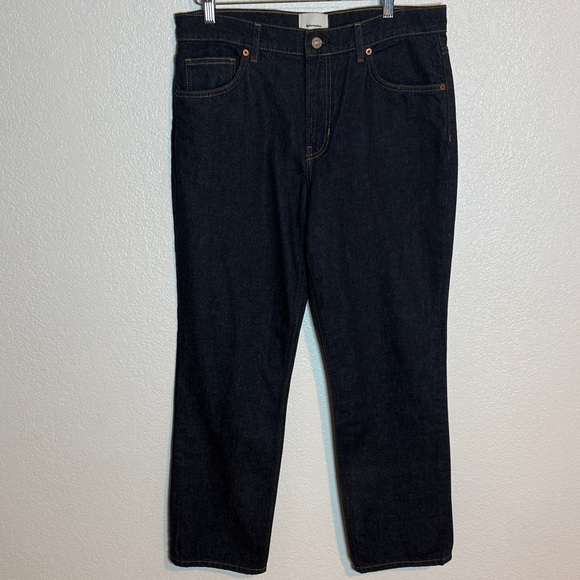 Reformation Ondine Greer Mid Rise Straight Jeans Size 29 Classic